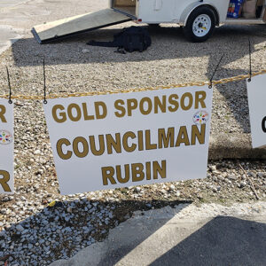 gold sponsor coucilman rubin