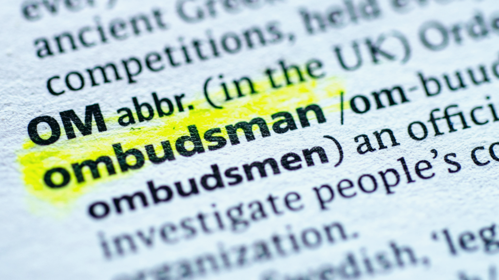 What’s an Ombudsman? (And how they can help therapists)